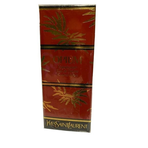 YSL Yves Saint Laurent Opium JASMINE LILY CARNATION AMBER VANILLA MYRRH 1 OZ EDT - Picture 1 of 4